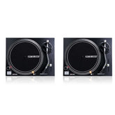2x platines vinyles Reloop RP-1000MK2 DJ à entraînement par courroie